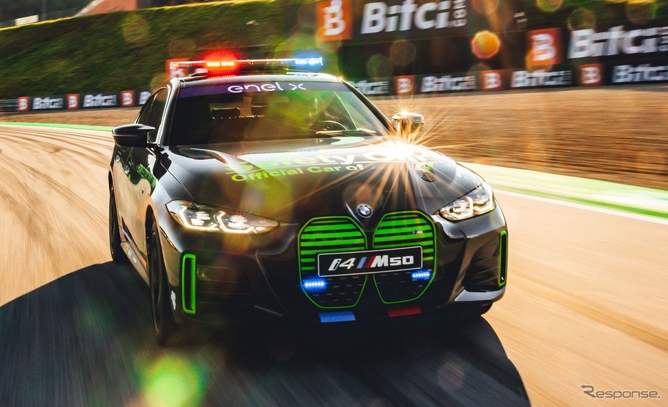 BMW i4 M50 の「MotoE ワールドカップ」セーフティカー《photo by BMW M》