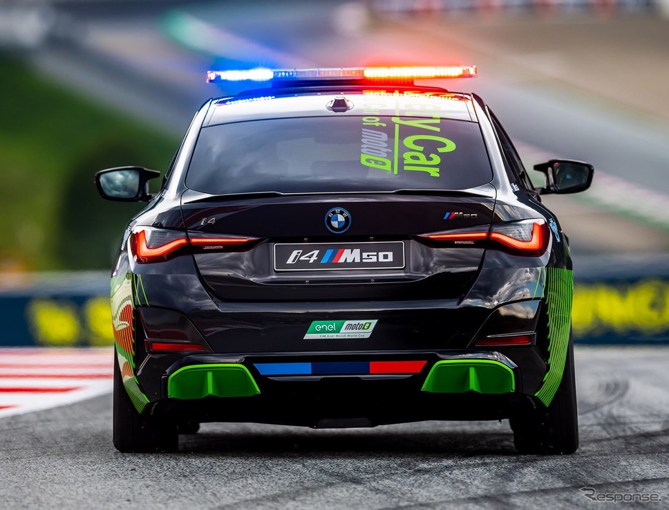 BMW i4 M50 の「MotoE ワールドカップ」セーフティカー《photo by BMW M》