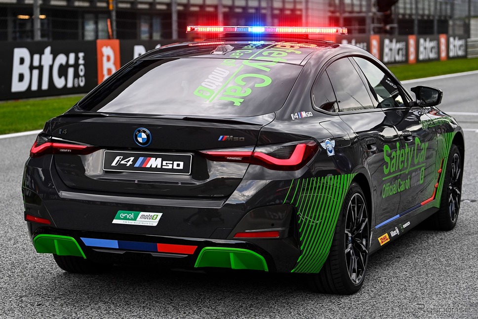 BMW i4 M50 の「MotoE ワールドカップ」セーフティカー《photo by BMW M》