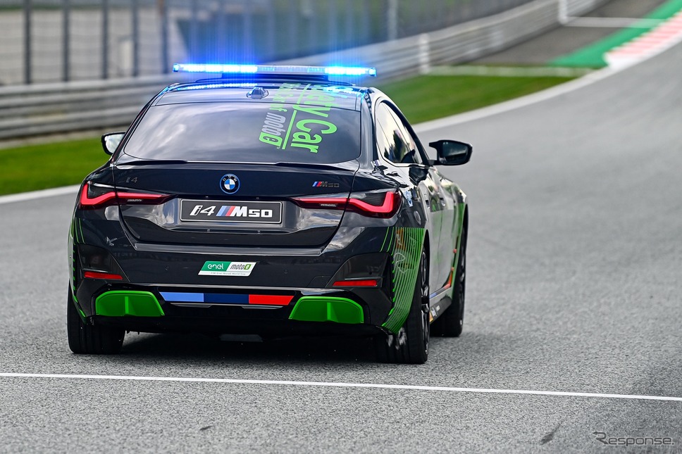 BMW i4 M50 の「MotoE ワールドカップ」セーフティカー《photo by BMW M》