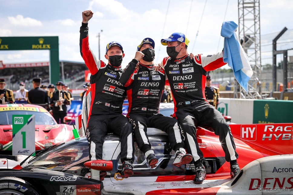 トヨタの小林組、ルマン24時間で優勝《写真提供 トヨタGAZOOレーシング》