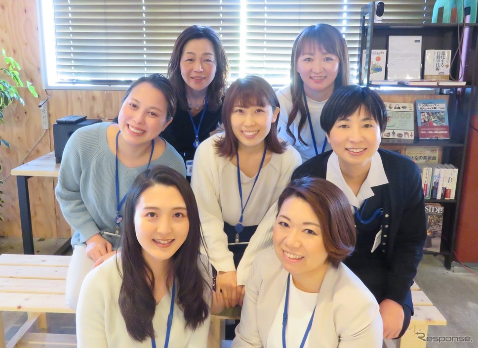 HANAプロジェクトメンバー《写真提供 アルプスアルパイン》