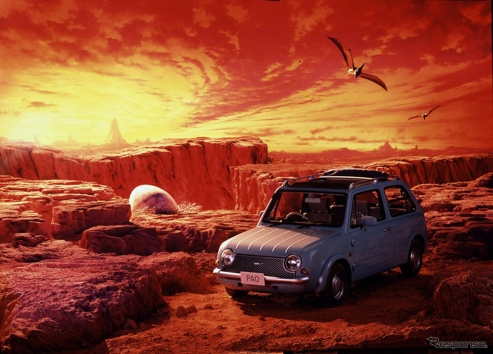 日産パオ（1989年）《写真提供 日産自動車》