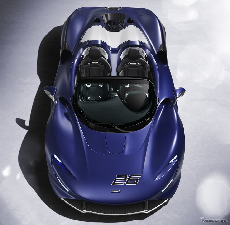 マクラーレン・エルバ のフロントウインドスクリーン装着車《photo by McLaren Automotive》