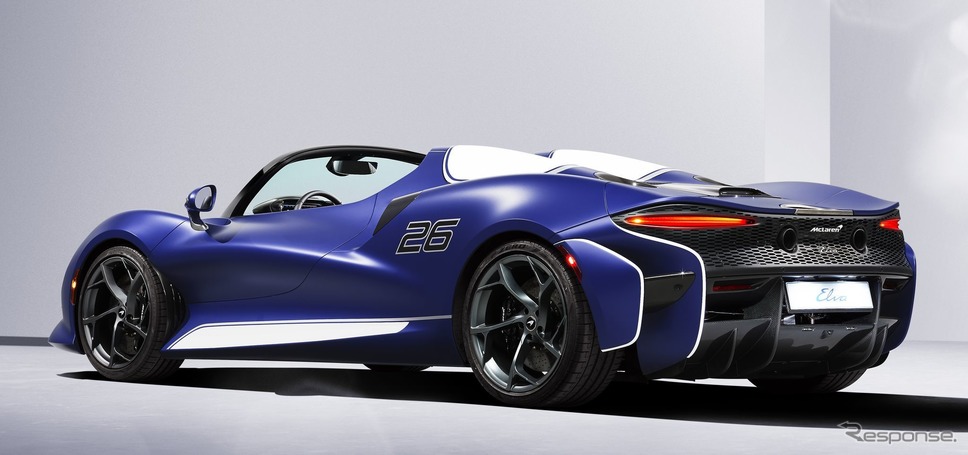 マクラーレン・エルバ のフロントウインドスクリーン装着車《photo by McLaren Automotive》