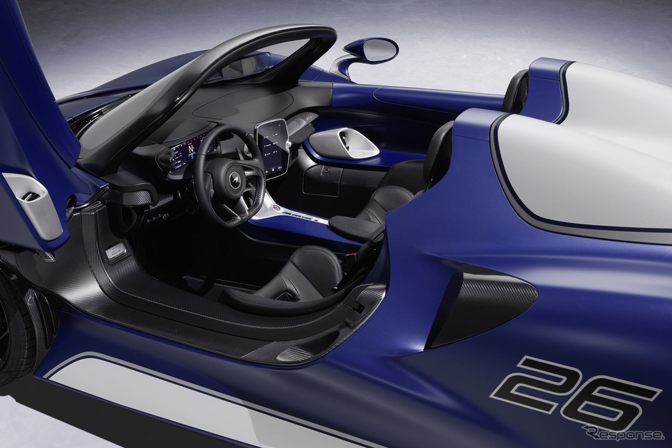 マクラーレン・エルバ のフロントウインドスクリーン装着車《photo by McLaren Automotive》
