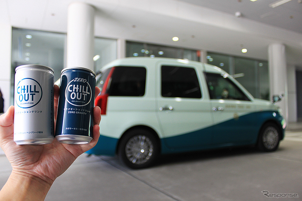 CHILL OUT が8月30日〜9月3日 深夜に走らせる、渋谷発 無料 睡眠タクシー「#寝落ちるタクシー」《写真撮影 大野雅人》