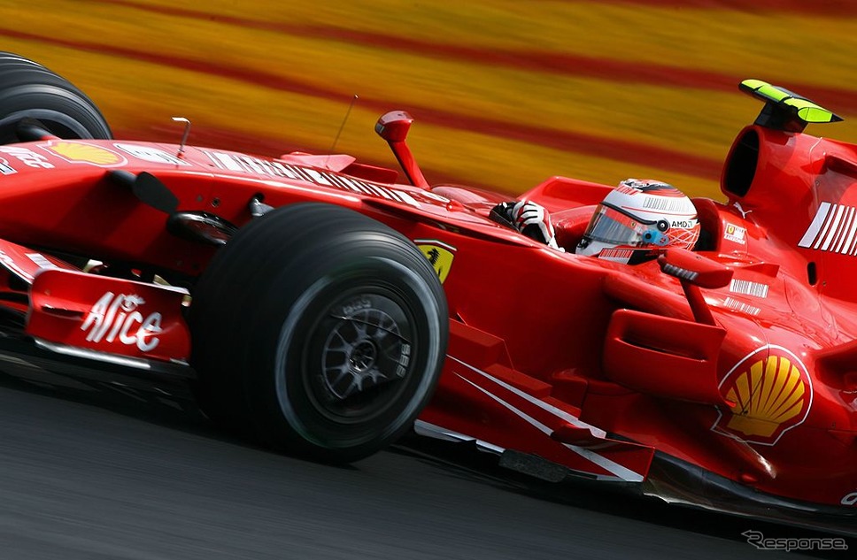 2007年シーズンの#6 キミ・ライコネン（フェラーリ、ブラジルGP）。《Photo by Paul Gilham/Getty Images Sport/ゲッティイメージズ》