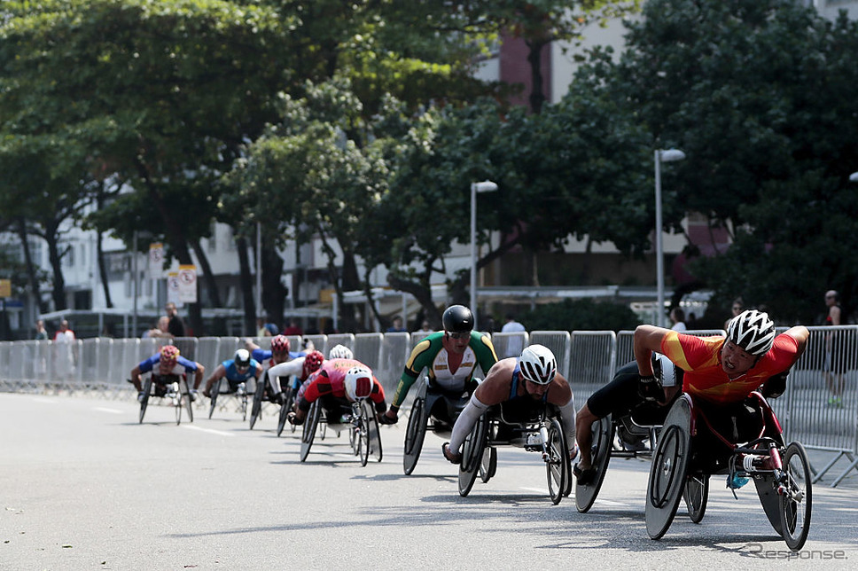 リオデジャネイロ2016パラリンピックマラソン《Photo by Alexandre Loureiro/Getty Images Sport/ゲッティイメージズ》