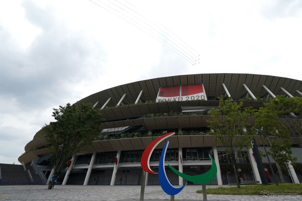東京2020パラリンピックマラソンのスタート/フィニッシュ、国立競技場《Photo by Toru Hanai/Getty Images for International Paralympic Committee/Getty Images Sport/ゲッティイメージズ》