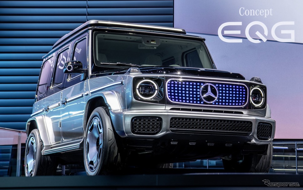 メルセデスベンツ・コンセプト EQG(IAAモビリティ2021)《photo by Mercedes-Benz》