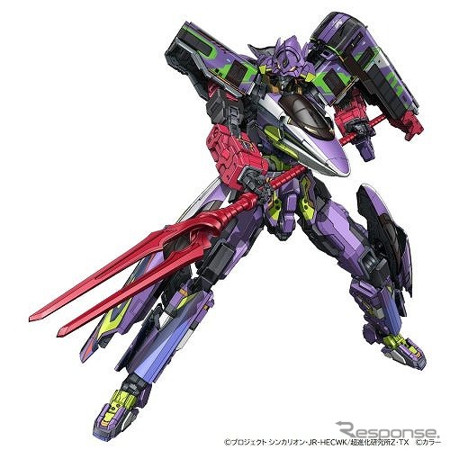 シンカリオンZ 500 ミュースカイ TYPE EVA(c)TOMY (c)プロジェクト シンカリオン・JR-HECWK/超進化研究所Z・TX (c)カラー