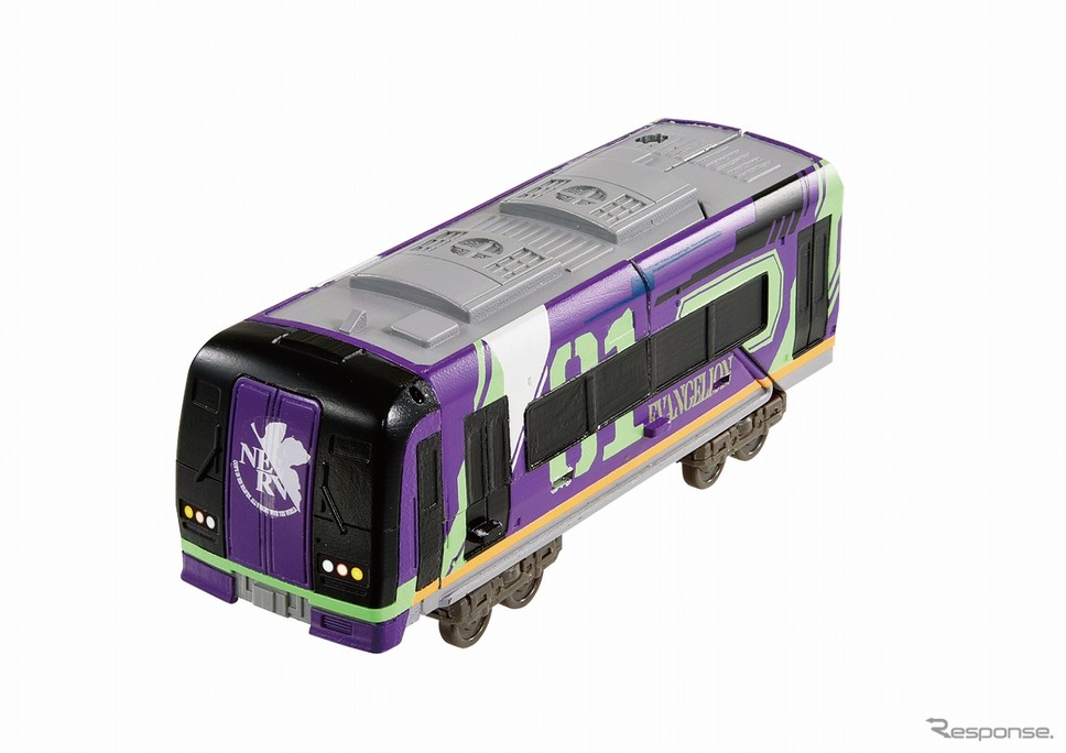 ザイライナー ミュースカイ TYPE EVA(c)TOMY (c)プロジェクト シンカリオン・JR-HECWK/超進化研究所Z・TX (c)カラー