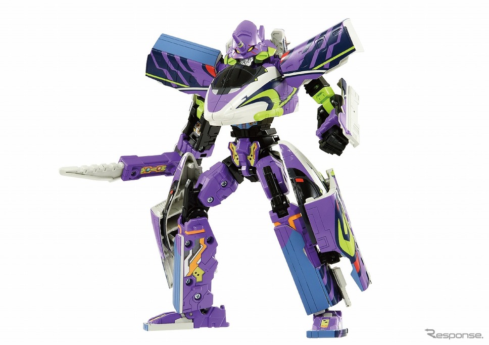 シンカリオンZ 500 TYPE EVA(c)TOMY (c)プロジェクト シンカリオン・JR-HECWK/超進化研究所Z・TX (c)カラー