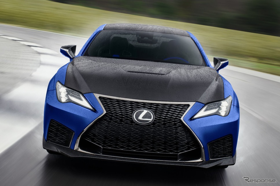 レクサス RC F の「富士スピードウェイエディション」の2022年モデル(米国仕様)《photo by Lexus》