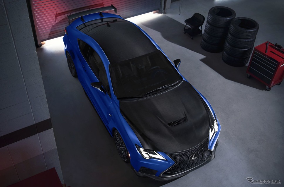 レクサス RC F の「富士スピードウェイエディション」の2022年モデル(米国仕様)《photo by Lexus》