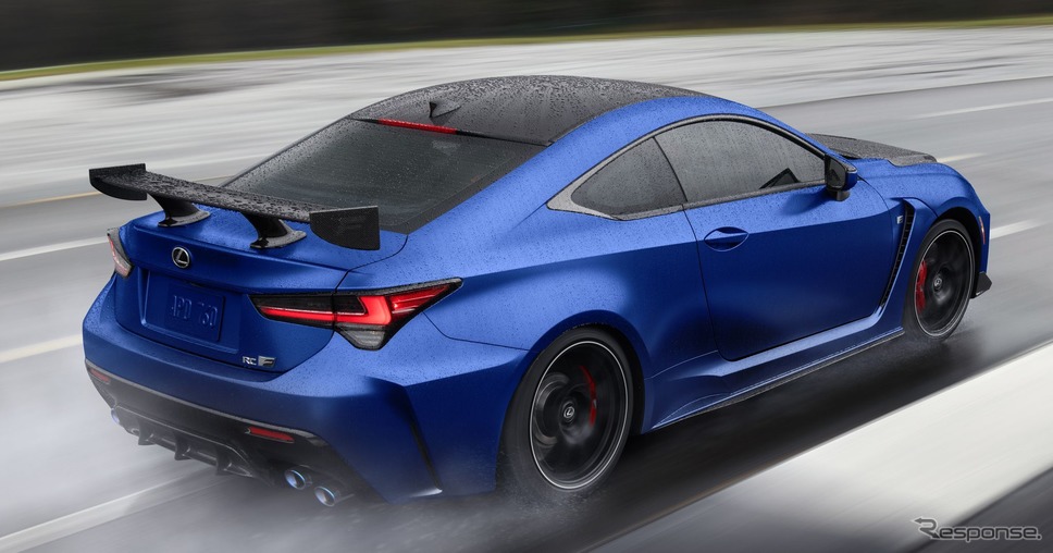 レクサス RC F の「富士スピードウェイエディション」の2022年モデル(米国仕様)《photo by Lexus》
