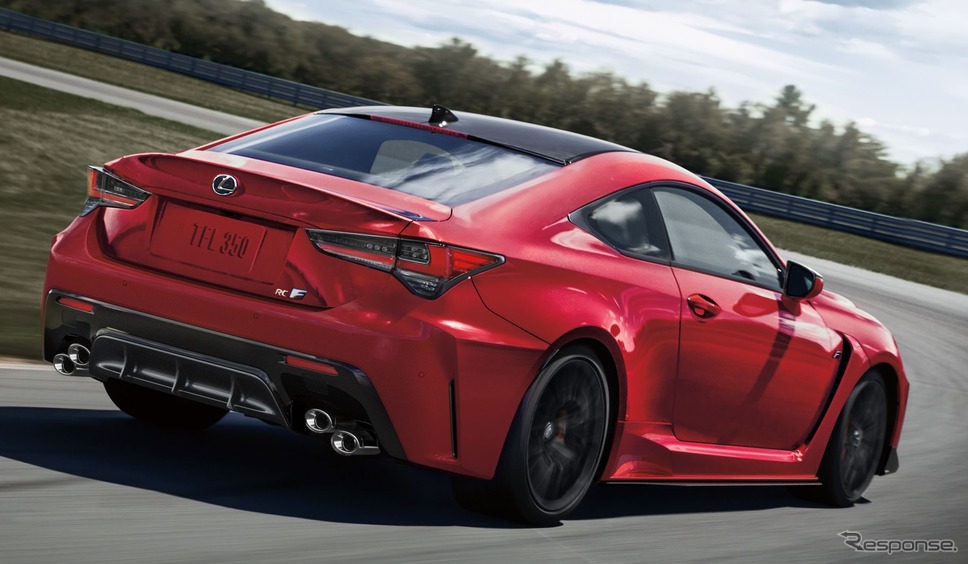 レクサス RC F の2022年モデル(米国仕様)《photo by Lexus》