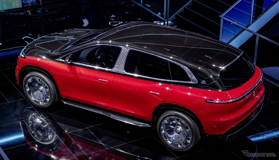 コンセプト・メルセデスマイバッハ EQS(IAAモビリティ2021)《photo by Mercedes-Benz》