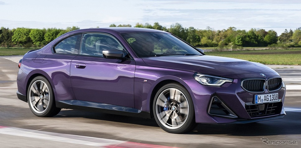 BMW 2シリーズ・クーペ 新型の「M240i xDrive」《photo by BMW》