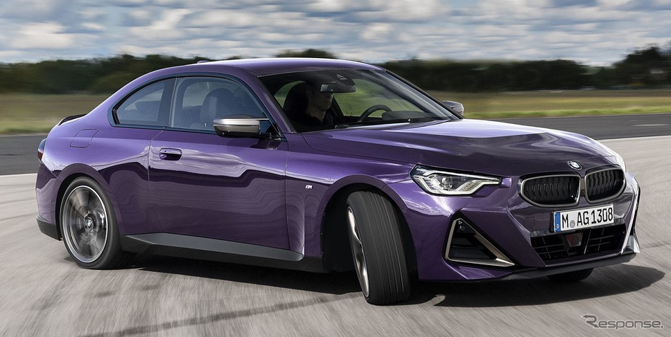 BMW 2シリーズ・クーペ 新型の「M240i xDrive」《photo by BMW》