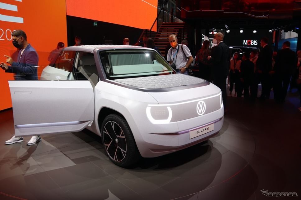 VW ID.LIFE(IAAモビリティ2021)《写真撮影 中尾真二》
