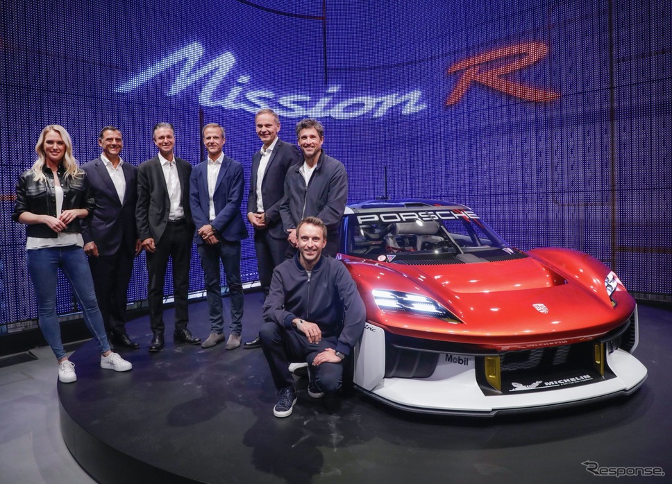ポルシェ・ミッションR(IAAモビリティ2021)《photo by Porsche》
