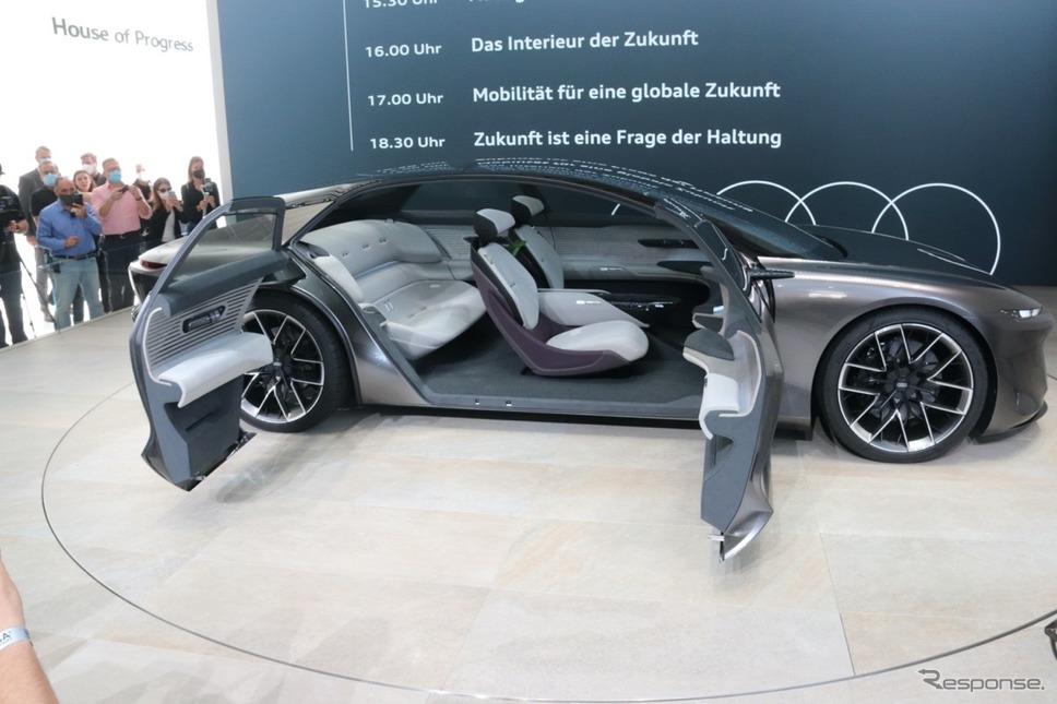 IAAモビリティ2021:アウディとボルボポールスター《写真撮影 中尾真二》
