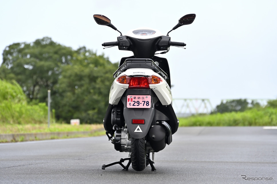 スズキ アドレス125《写真撮影 雪岡直樹》