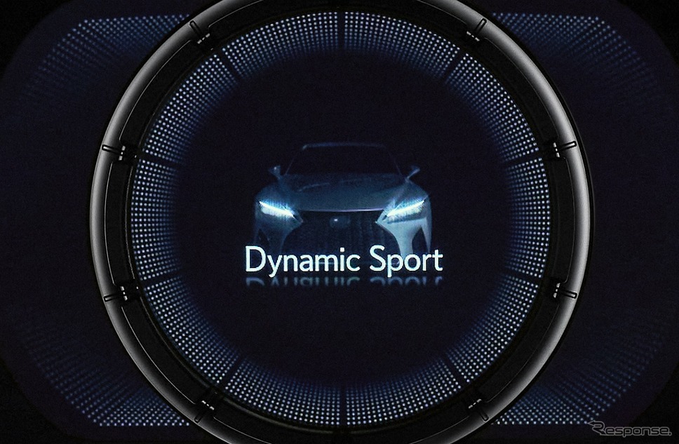 レクサス IS 特別仕様車 Fスポーツ モード グリッター Fスポーツ専用8インチTFT液晶式メーター《写真提供 トヨタ自動車》