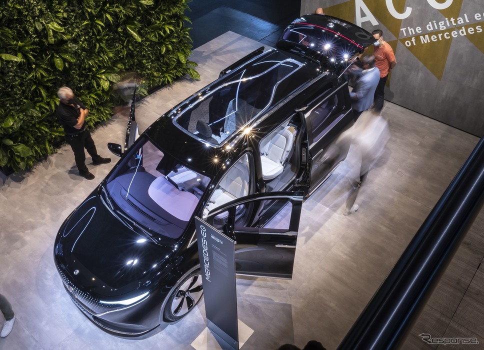 メルセデスベンツ・コンセプト EQT(IAAモビリティ2021)《photo by Mercedes-Benz》