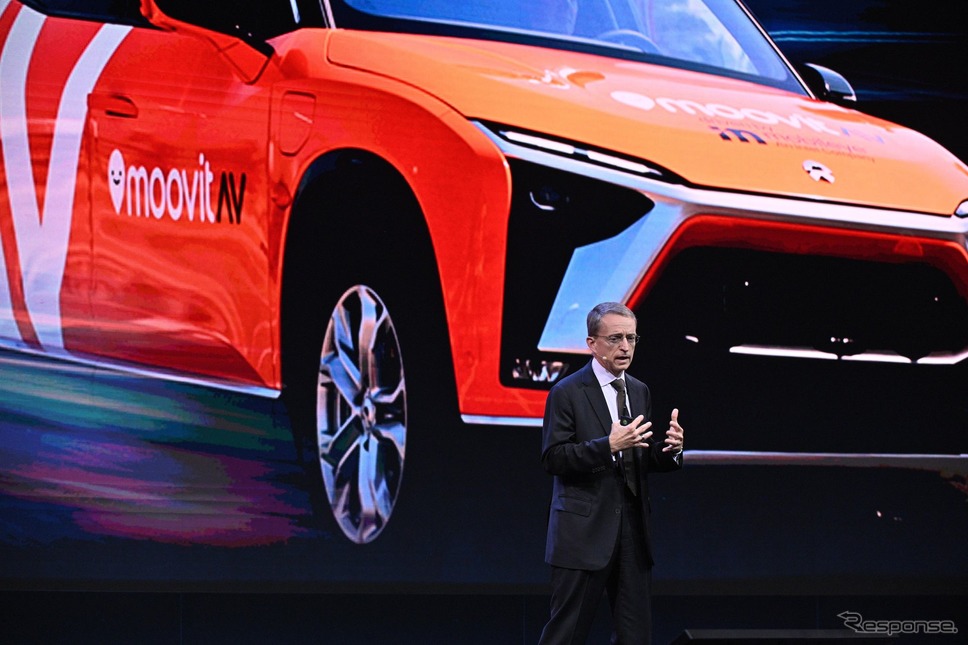 インテル傘下のモービルアイの自動運転EV(IAAモビリティ2021)《photo by Intel》