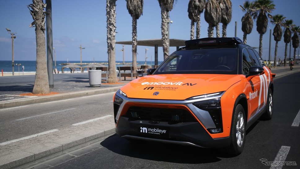 インテル傘下のモービルアイの自動運転EV《photo by Intel》