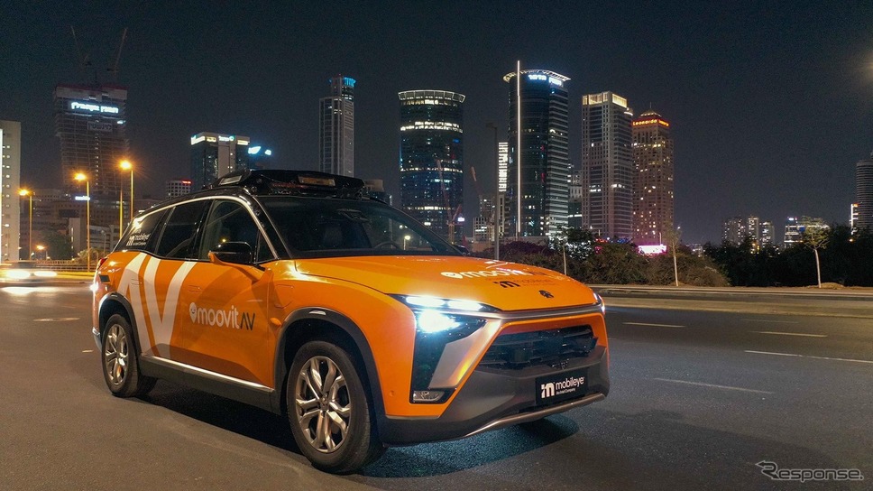 インテル傘下のモービルアイの自動運転EV《photo by Intel》
