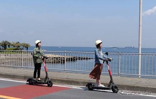 電動キックボードのイメージ《写真提供 京浜急行電鉄》