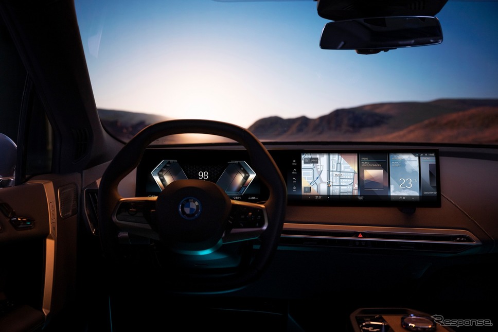 BMWの iDrive システム 新型《photo by BMW》
