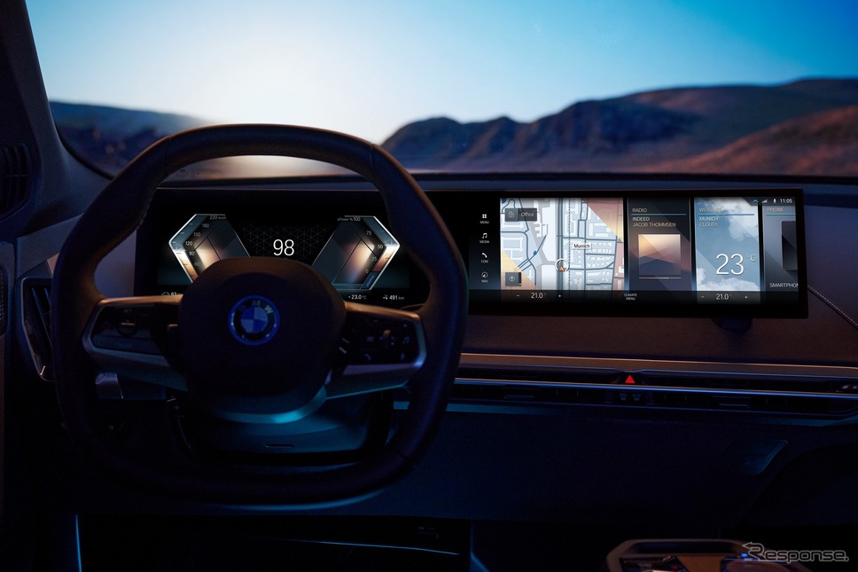 BMWの iDrive システム 新型《photo by BMW》