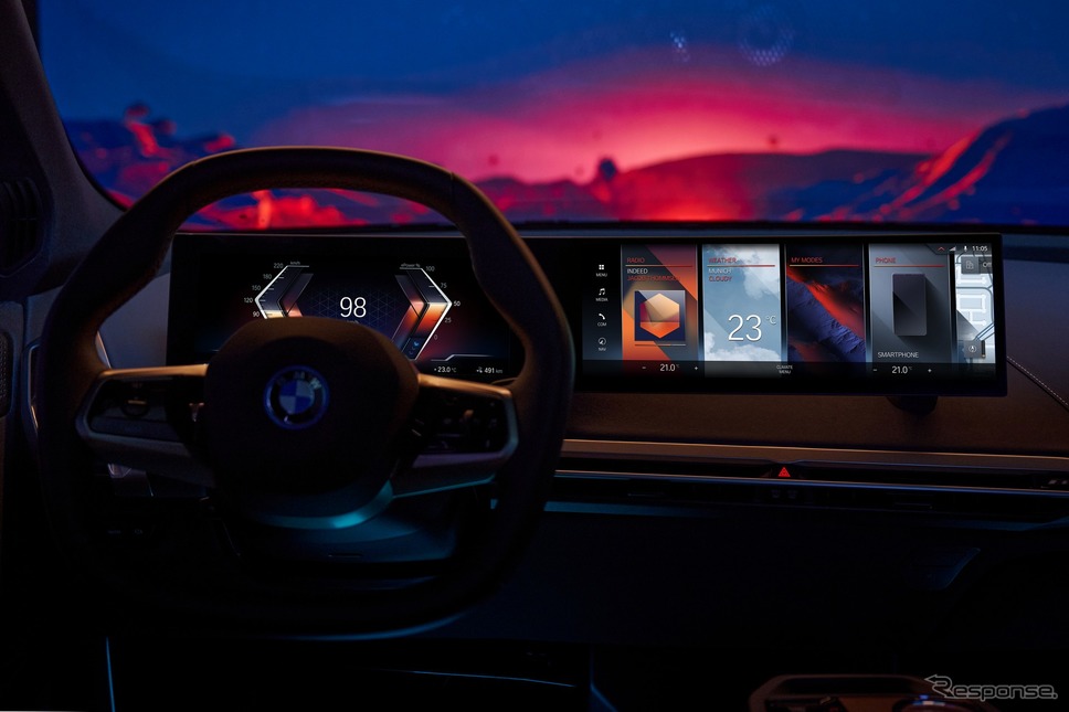 BMWの iDrive システム 新型《photo by BMW》