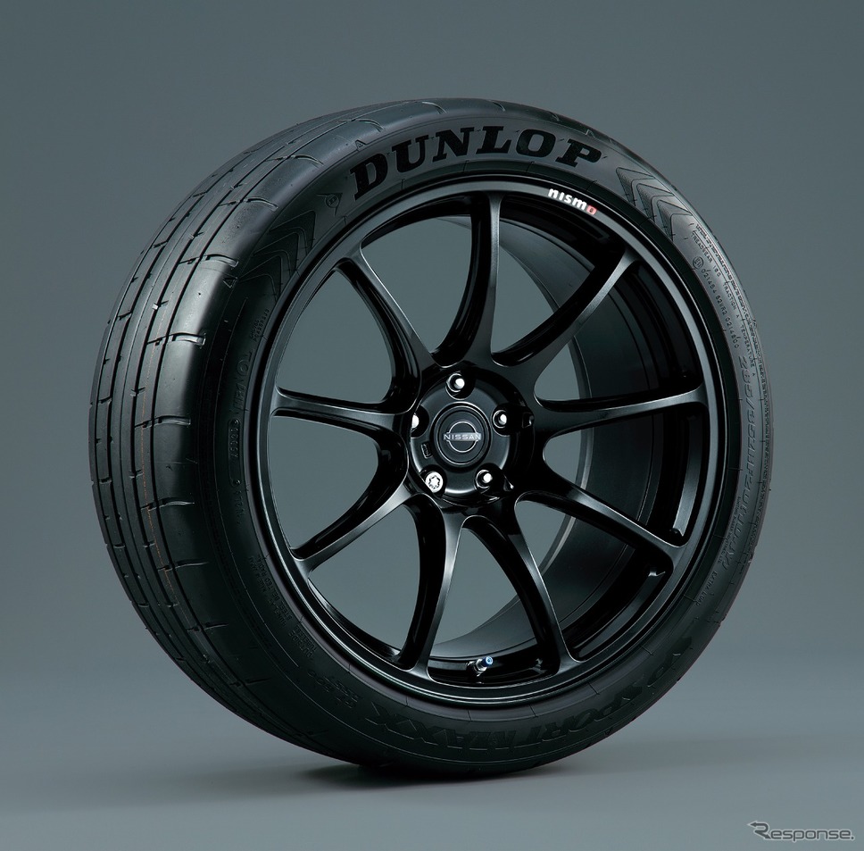 専用レイズ製アルミ鍛造ホイール NISMOレーシングブラック(日産 GT-R トラックエディション エンジニアード by NISMO、日産 GT-R トラックエディション エンジニアード by NISMO T-スペック)《写真提供 日産自動車》