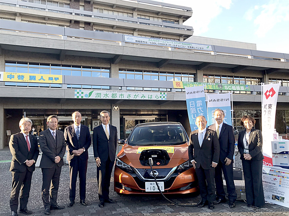 自動車メーカーと地域の災害連携協定も進んでいる《写真提供 日産自動車》