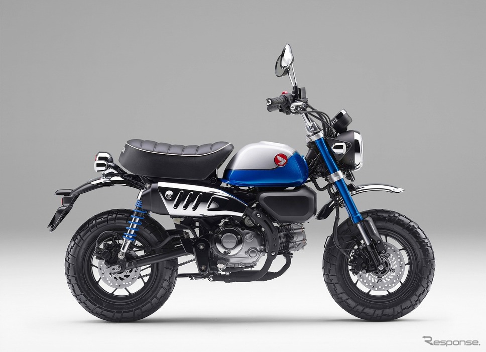 ホンダ モンキー125(パールグリッターリングブルー)《写真提供 本田技研工業》