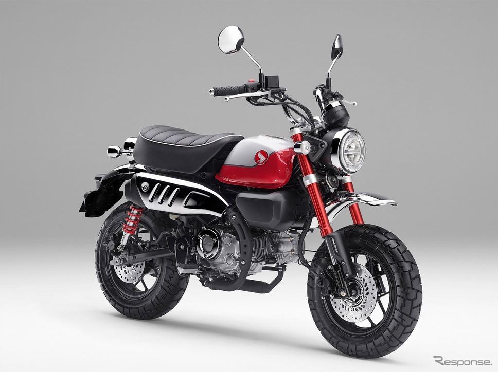 ホンダ モンキー125(パールネビュラレッド)《写真提供 本田技研工業》