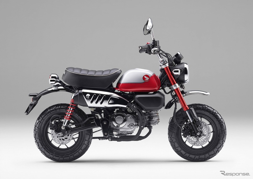 ホンダ モンキー125(パールネビュラレッド)《写真提供 本田技研工業》