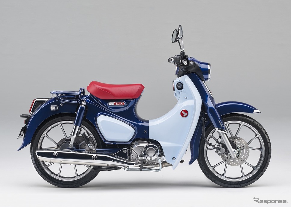 ホンダ スーパーカブ C125(パールニルタバブルー)《写真提供 本田技研工業》