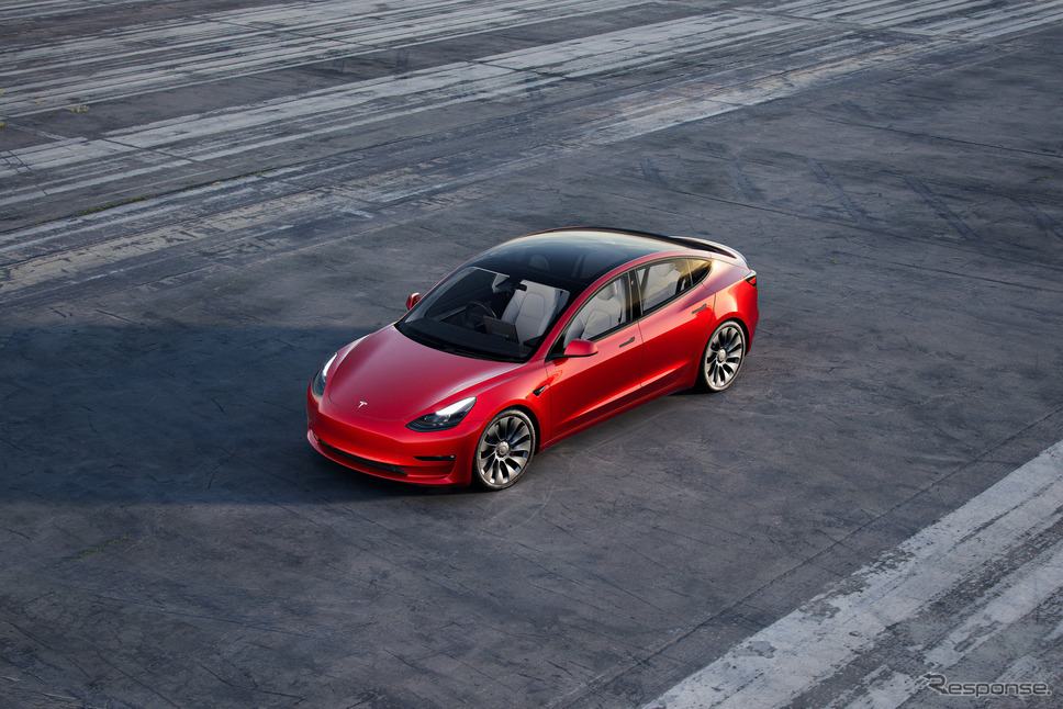 テスラの『Model 3』《写真提供 テスラ》