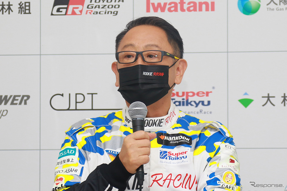 トヨタ自動車豊田章男社長《写真撮影 藤木充啓》