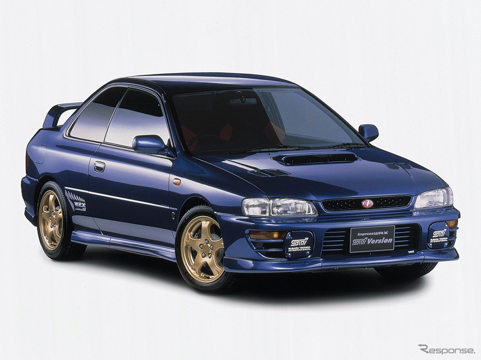 1997年スバル・インプレッサ・クーペWRX type R STi Ver. IV《写真提供 SUBARU》