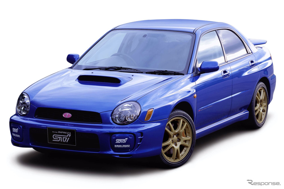 2000年スバル・インプレッサWRX STi《写真提供 SUBARU》