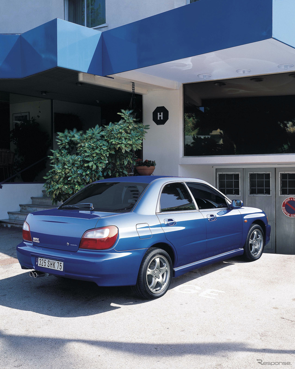 2000年スバル・インプレッサWRX《写真提供 SUBARU》