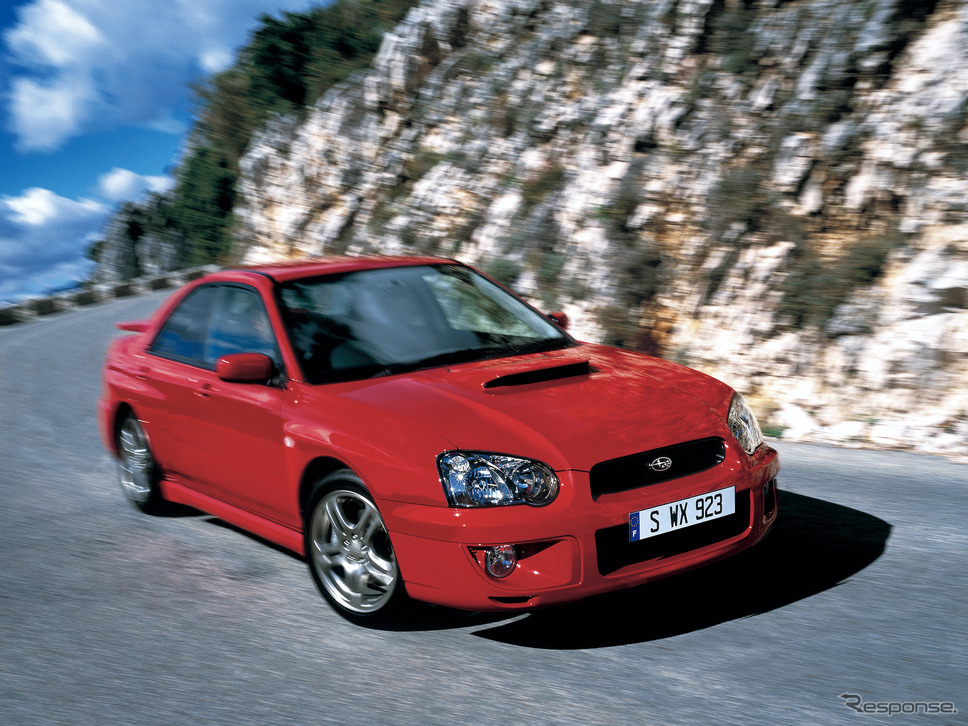 2002年スバル・インプレッサ・セダンWRX《写真提供 SUBARU》